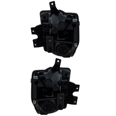 Rareelectrical - New Pair Of Halogen Headlights Compatible With Ford F-350 Super Duty Fx4 Crew Extended Pickup 2008 - Image 2