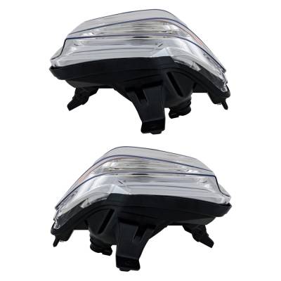 Rareelectrical - New Pair Of Halogen Headlights Compatible With Ford F-350 Super Duty Fx4 Crew Extended Pickup 2008 - Image 3
