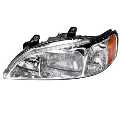 New Driver Side Headlight Compatible With Acura Tl Sedan 3.2L V6 4 Door 1999 By Part Number