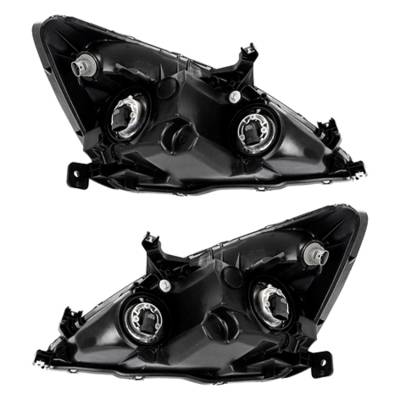 Rareelectrical - New Pair Of Headlight Compatible With Honda Accord Hybrid 2005-2007 By Part Number 33101-Sda-A01 - Image 2