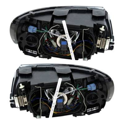 Rareelectrical - New Pair Of Halogen Headlight Compatible With Volvo S40 Lse Sedan 2004-2007 By Part Number - Image 2