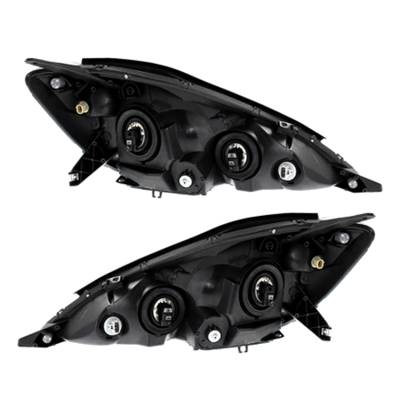 Rareelectrical - New Pair Of Halogen Headlight Compatible With Toyota Limited Mini Passenger 2006-2010 By Part Number - Image 2