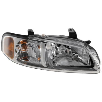 Headlight Compatible With 2000-2003 Nissan Sentra Right Passenger Side Replaces 260105M026