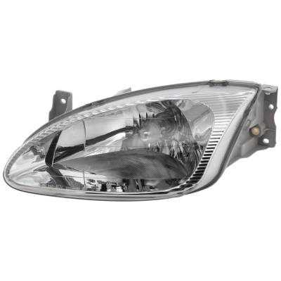 Headlight Compatible With 1999-2000 Hyundai Elantra Left Driver Side Replaces Hy2502141