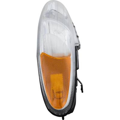 Rareelectrical - Headlight Compatible With 1996-2000 Chrysler Sebring Left Driver Side Replaces 5263987Ab 20-5844-01 - Image 6