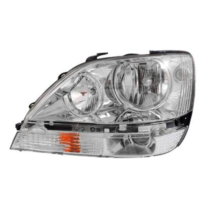 New Left Headlight Compatible With Lexus Rx300 Base Sport Utility 4-Door 3.0L 2003 By Part Number