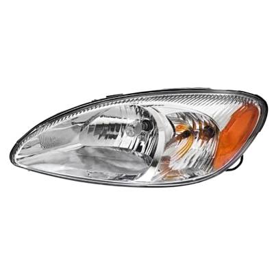 New Left Halogen Headlight Compatible With Ford Taurus Lx Ses Sedan 3.0L 2000 2001 2002 2003 2004 By