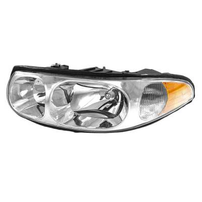 New Left Halogen Headlight Compatible With Buick Lesabre Custom Sedan 4 Door 3.8L 2000 2001 2002