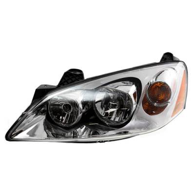 Rareelectrical - New Left Headlights Compatible With Pontiac G6 Base Gtp Gxp Convertible Coupe Sedan 2-Door 4-Door - Image 1
