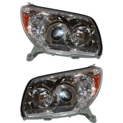 Rareelectrical - New Pair Headlights Compatible With Toyota 4Runner Sport 4 Door 4.0L 4.7L 2006 2007 2008 2009 By - Image 1