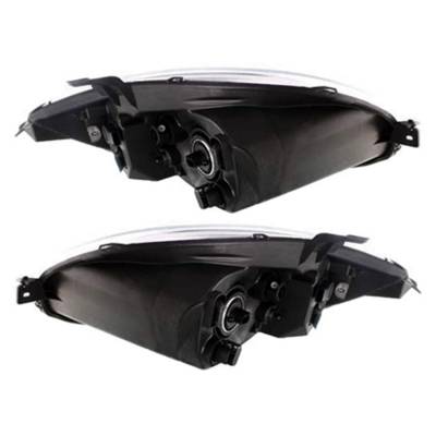 Rareelectrical - New Pair Of Halogen Headlight Compatible With Mitsubishi Eclipse Gt Hatchback 2006 By Part Number - Image 2