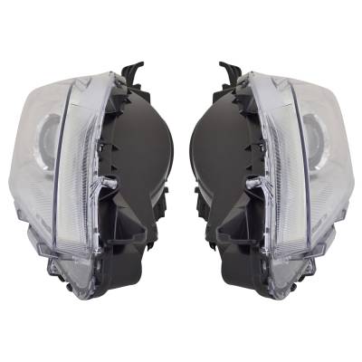 Rareelectrical - New Pair Of Hid Headlights Compatible With Toyota Sienna Limited Mini Passenger Van 4 Door 3.5L 2011 - Image 2