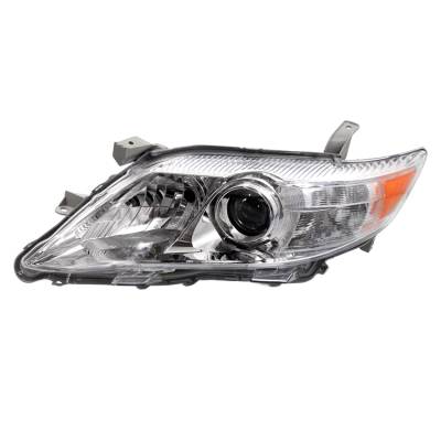 New Driver Side Halogen Headlight Compatible With Toyota Camry Base Sedan 2010-2011 By Part Number