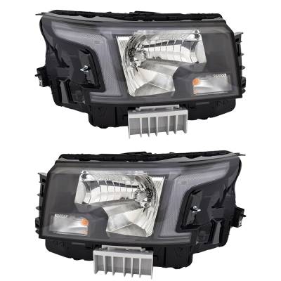 New Pair Of Headlights Compatible With Nissan Frontier Sv Extended Cab Pickup 4-Door 3.8L 2022 2023