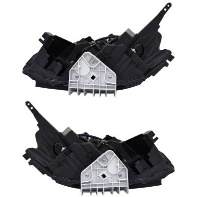 Rareelectrical - New Pair Of Headlights Compatible With Nissan Frontier Sv Extended Cab Pickup 4-Door 3.8L 2022 2023 - Image 6