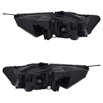 Rareelectrical - New Pair Of Headlights Compatible With Honda Odyssey Lx Mini Passenger Van 4-Door 3.5L 2021 2022 - Image 2