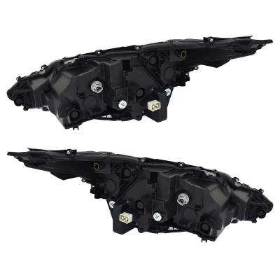 Rareelectrical - New Pair Of Headlights Compatible With Lexus Rx450h Rx350 F Sport Sport Utility 4-Door 3.5L 2020 - Image 2