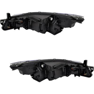 Rareelectrical - New Pair Of Headlights Compatible With Nissan Kicks Sr Sport Utility 2021-2024 By 26010-5R05a - Image 2