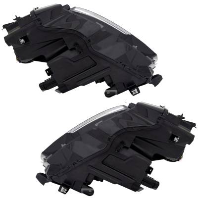 Rareelectrical - New Pair Of Headlights Compatible With Nissan Rogue Sl Sport Utility 4-Door 1.5L 2.5L 2021 2022 2023 - Image 5
