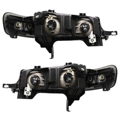Rareelectrical - New Pair Of Headlight Compatible With Honda Accord 1994 By Part Number 33100-Sv4-A02 33100Sv4a02 - Image 2