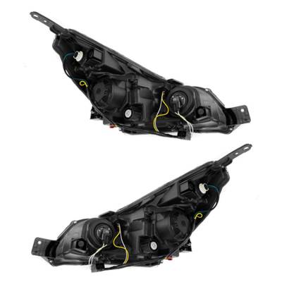 Rareelectrical - New Pair Of Headlight Compatible With Subaru Outback 3.6R 2.5I Premium Wagon 2010-2012 By Part - Image 2
