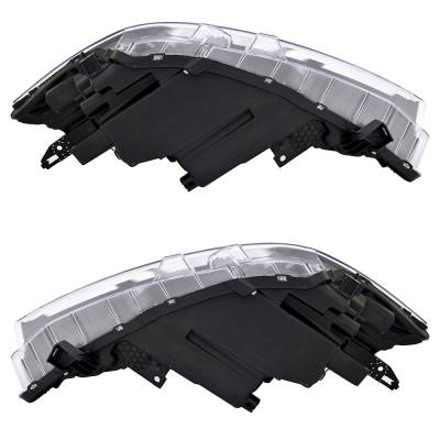 Rareelectrical - New Pair Of Headlights Compatible With Nissan Kicks Sv Sport Utility 4-Door 1.6L 2021 2022 2023 By - Image 4