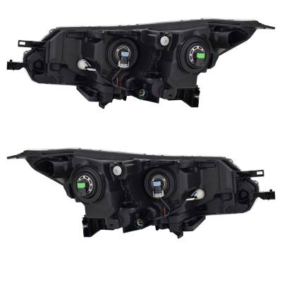 Rareelectrical - New Pair Of Headlights Compatible With Nissan Rogue Sport Sl Sport Utility 4-Door 2.0L 2020 2021 - Image 2
