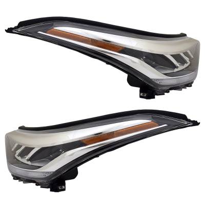 Rareelectrical - New Pair Of Headlights Compatible With Toyota C-Hr Nightshade Sport Utility 4-Door 2.0L 2021 By Part - Image 2