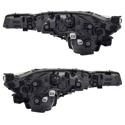 Rareelectrical - New Pair Of Headlights Compatible With Toyota Corolla Xse Apex Sedan 4-Door 2.0L 2021 2022 By Part - Image 2