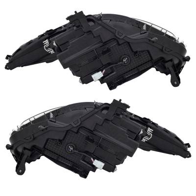 Rareelectrical - New Pair Of Headlights Compatible With Toyota Highlander Xse Sport Utility 4-Door 3.5L 2021 2022 By - Image 5
