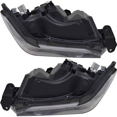 Rareelectrical - New Pair Of Headlights Compatible With Toyota Tundra Platinum Crew Cab Pickup 5.7L 2018 By Part - Image 5