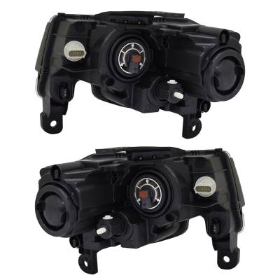 Rareelectrical - New Pair Of Headlights Compatible With Jeep Grand Cherokee Limited Lujo Advance V8 X 2017 2018 2019 - Image 2