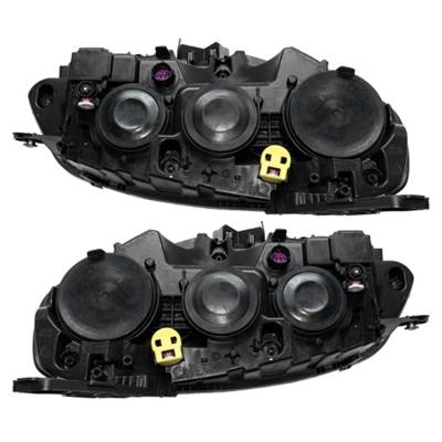 Rareelectrical - New Pair Of Headlight Compatible With Ram Promaster City Tradesman Slt Mini Cargo Van 2015-2020 By - Image 2