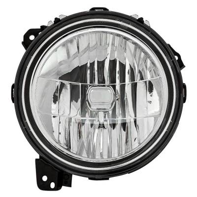 New Driver Side Headlight Compatible With Jeep Wrangler Sport Utility 2018 By Part Number 55112873Ag