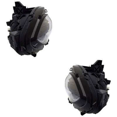 Rareelectrical - New Pair Of Headlights Compatible With Dodge Charger Sedan 2015-2018 By 68214399Ai 68214398Ai - Image 3