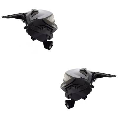 Rareelectrical - New Pair Of Headlights Compatible With Honda Cr-V Hybrid Sport Touring Sport Utility Cr-V Touring - Image 3