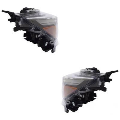 Rareelectrical - New Pair Of Headlights Compatible With Toyota Corolla Base Hatchback Corolla Se Hatchback Hybrid Se - Image 3