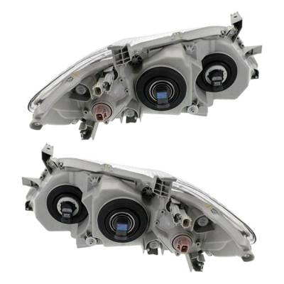 Rareelectrical - Left Driver Side And Right Passenger Side Headlamp Assembly Compatible With 2010-2011 Toyota Camry - Image 2