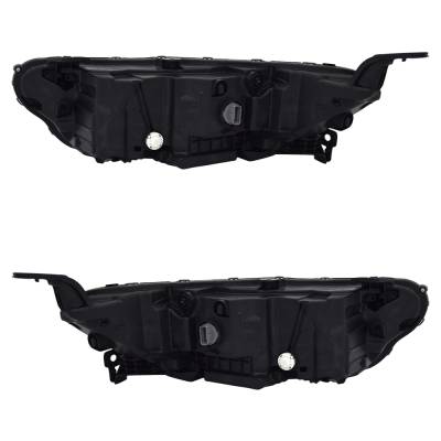 Rareelectrical - New Pair Of Headlights Compatible With Honda Accord Hybrid Ex-L Sedan Accord Hybrid Touring Sedan - Image 2