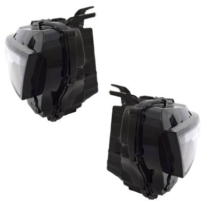 Rareelectrical - New Pair Of Headlights Compatible With Honda Accord Hybrid Ex-L Sedan Accord Hybrid Touring Sedan - Image 4