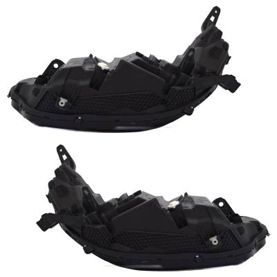 Rareelectrical - New Pair Of Headlights Compatible With Honda Accord Hybrid Ex-L Sedan Accord Hybrid Touring Sedan - Image 6
