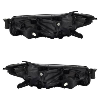 Rareelectrical - New Pair Of Headlights Compatible With Toyota Camry Xle Sedan 2025 By 81110-Aq030 81150-Aq030 - Image 2