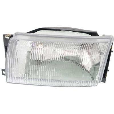 Headlight Compatible With 1993-1995 Mercury Villager Ques Left Driver Side Nissan Quest Replaces