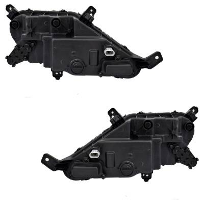 Rareelectrical - New Pair Of Fog Lights Compatible With Kia Forte Gt Sedan Forte Gt-Line Sedan 2022-2024 By - Image 2