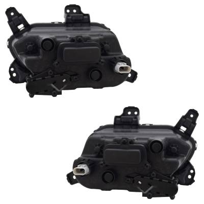 Rareelectrical - Pair Of Fog Lights Compatible With Kia Sorento Hybrid Ex Sport Utility Sorento Sx Sport Utility Ex - Image 2