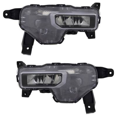 New Pair Of Fog Lights Compatible With Kia Niro Ex Touring Sport Utility Niro Sx Touring Sport