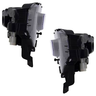 Rareelectrical - New Pair Of Fog Lights Compatible With Kia Niro Ex Touring Sport Utility Niro Sx Touring Sport - Image 3