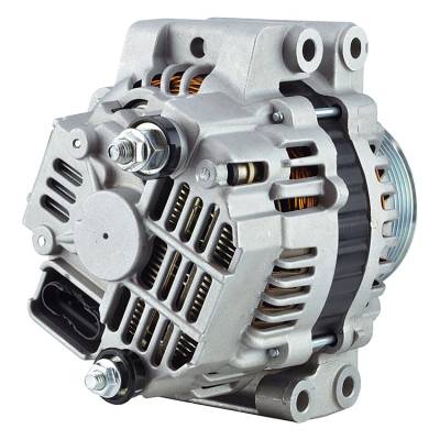 Rareelectrical - 24V 100 Amp Alternator Compatible With 2004-2018 Scania Heavy Duty Truck P G R Series Dc09 9.0L - Image 2
