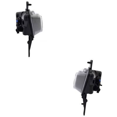 Rareelectrical - New Pair Of Fog Light Compatible With Ford F-150 Xlt Crew Cab Pickup F-150 Xlt Standard Cab Pickup - Image 3