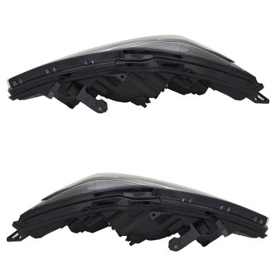 Rareelectrical - New Pair Of Headlights Compatible With Nissan Murano Platinum Sport Utility 2019 2020 2021 By Part - Image 3